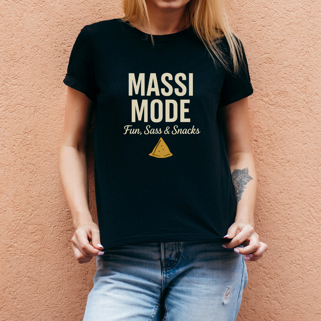 Massi Mode Fun Sass & Snacks T-Shirt