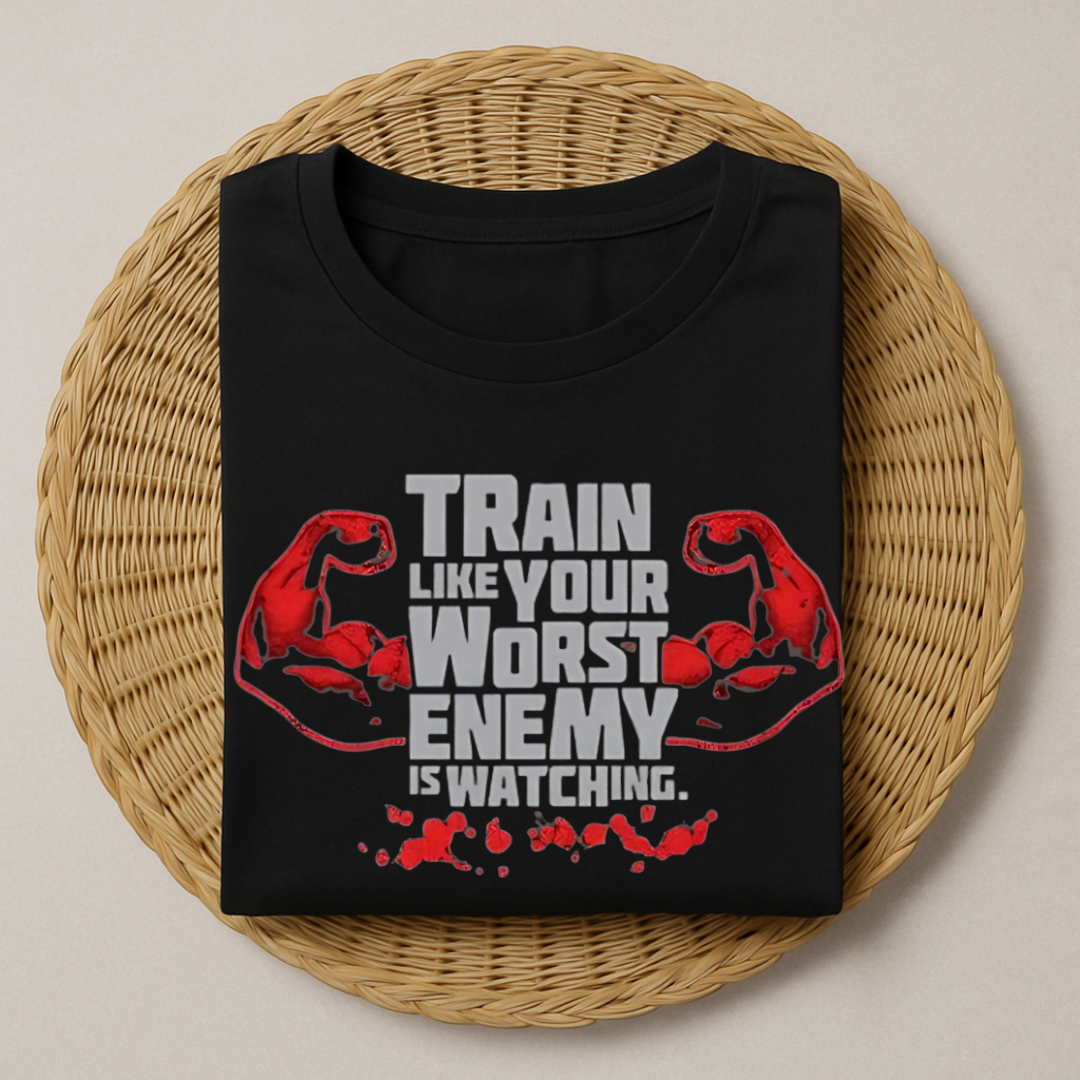 Train Like Your Worst Enemy is Watching T-Shirt
