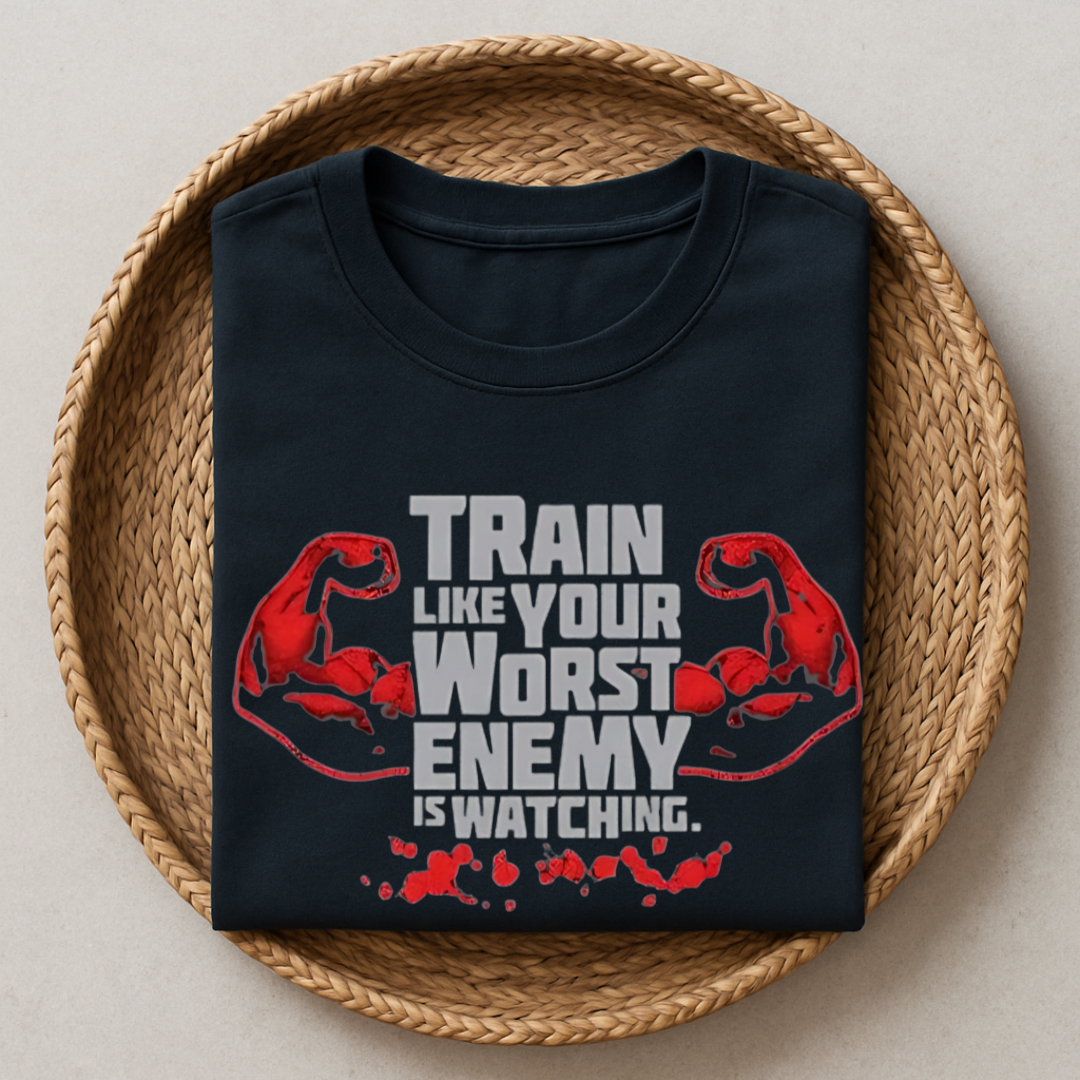 Train Like Your Worst Enemy is Watching T-Shirt