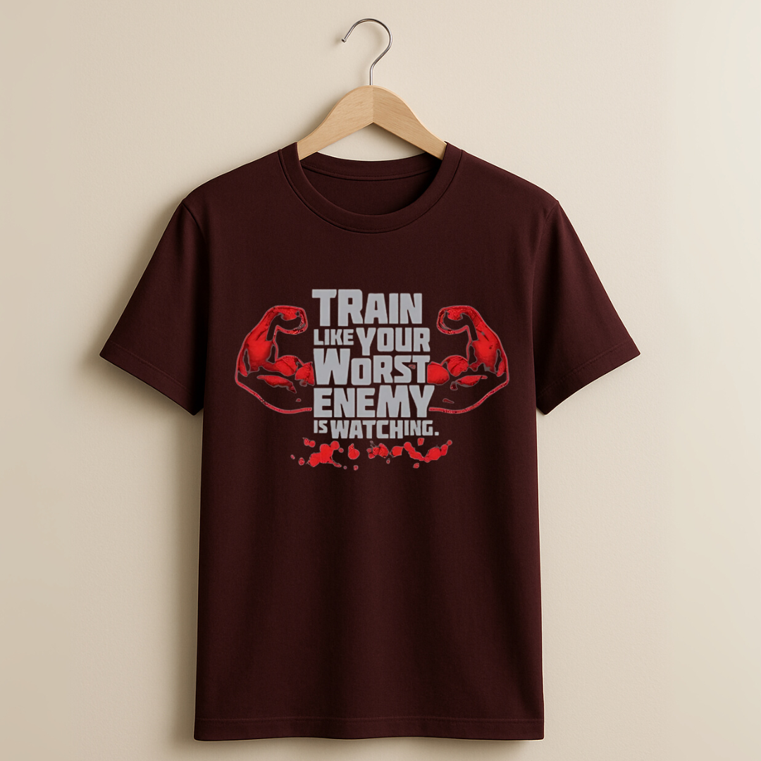 Train Like Your Worst Enemy is Watching T-Shirt