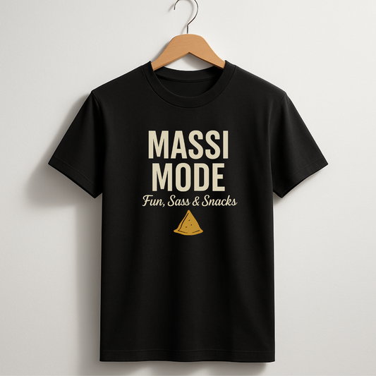 Massi Mode Fun Sass & Snacks T-Shirt