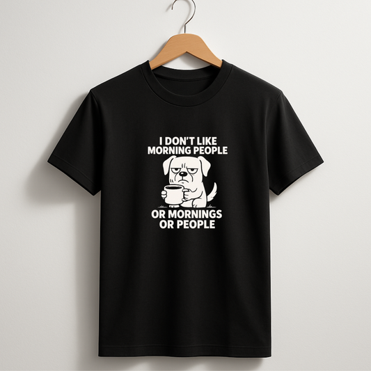 I don't Like Morning People T-Shirt