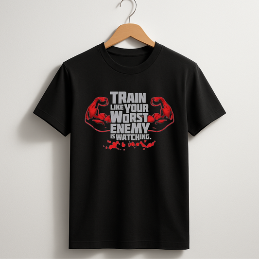 Train Like Your Worst Enemy is Watching T-Shirt