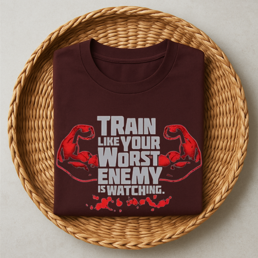Train Like Your Worst Enemy is Watching T-Shirt